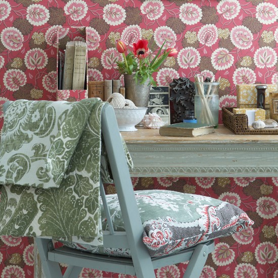 English Exotica Wallpaper And Fabric Ideas For Spring