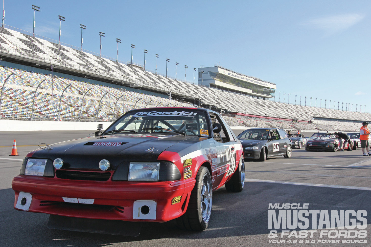 Daytona International Speedway Racers Photo Mustang