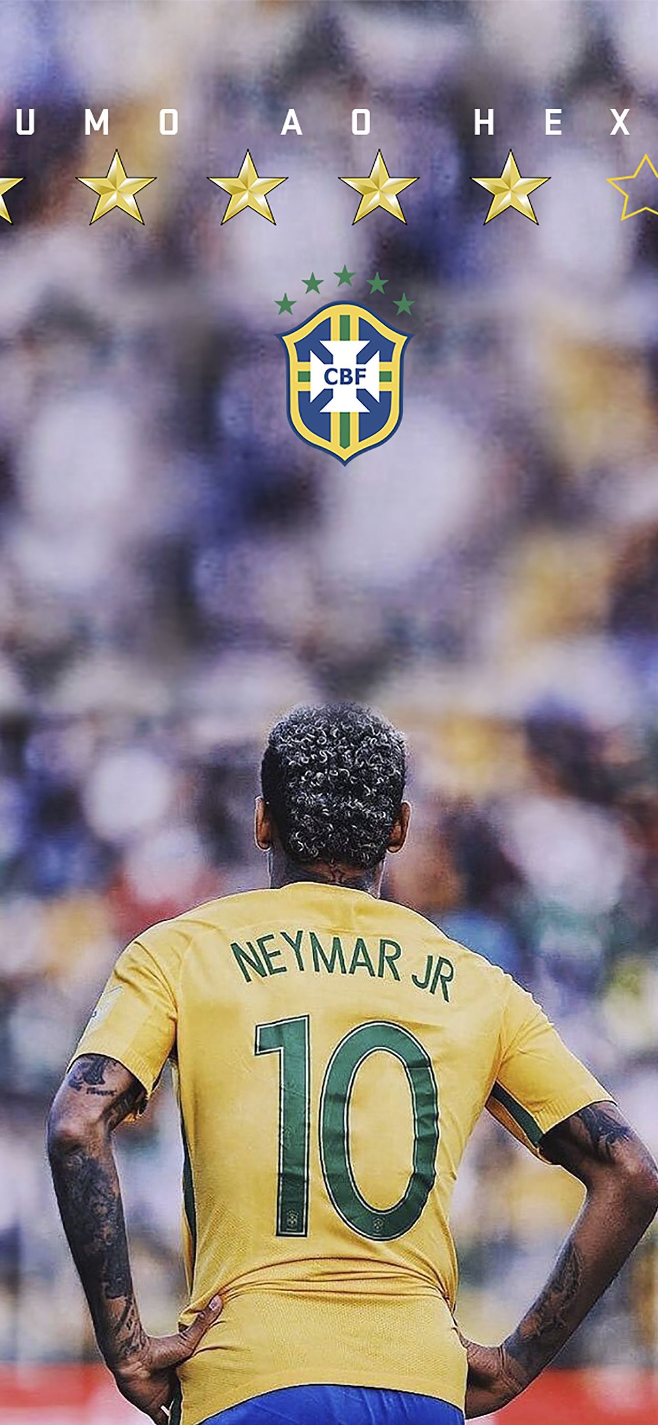 Brazil National Football Team iPhone Wallpaper