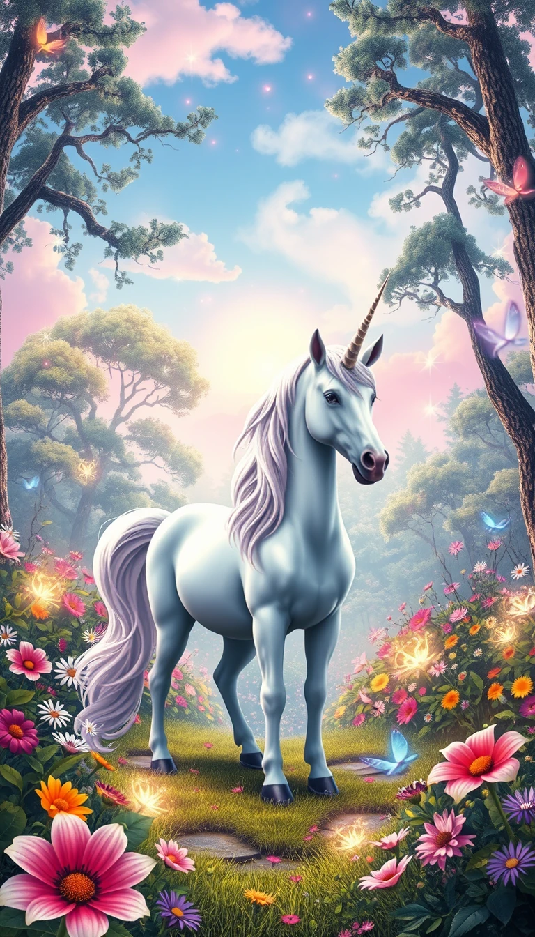 Unicorns Background