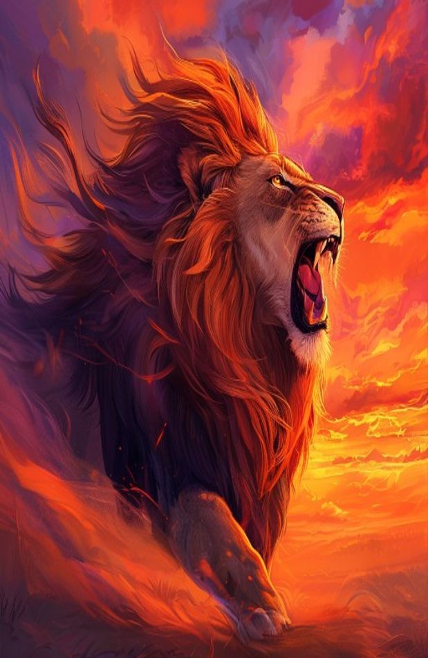Lion Roar Wallpaper