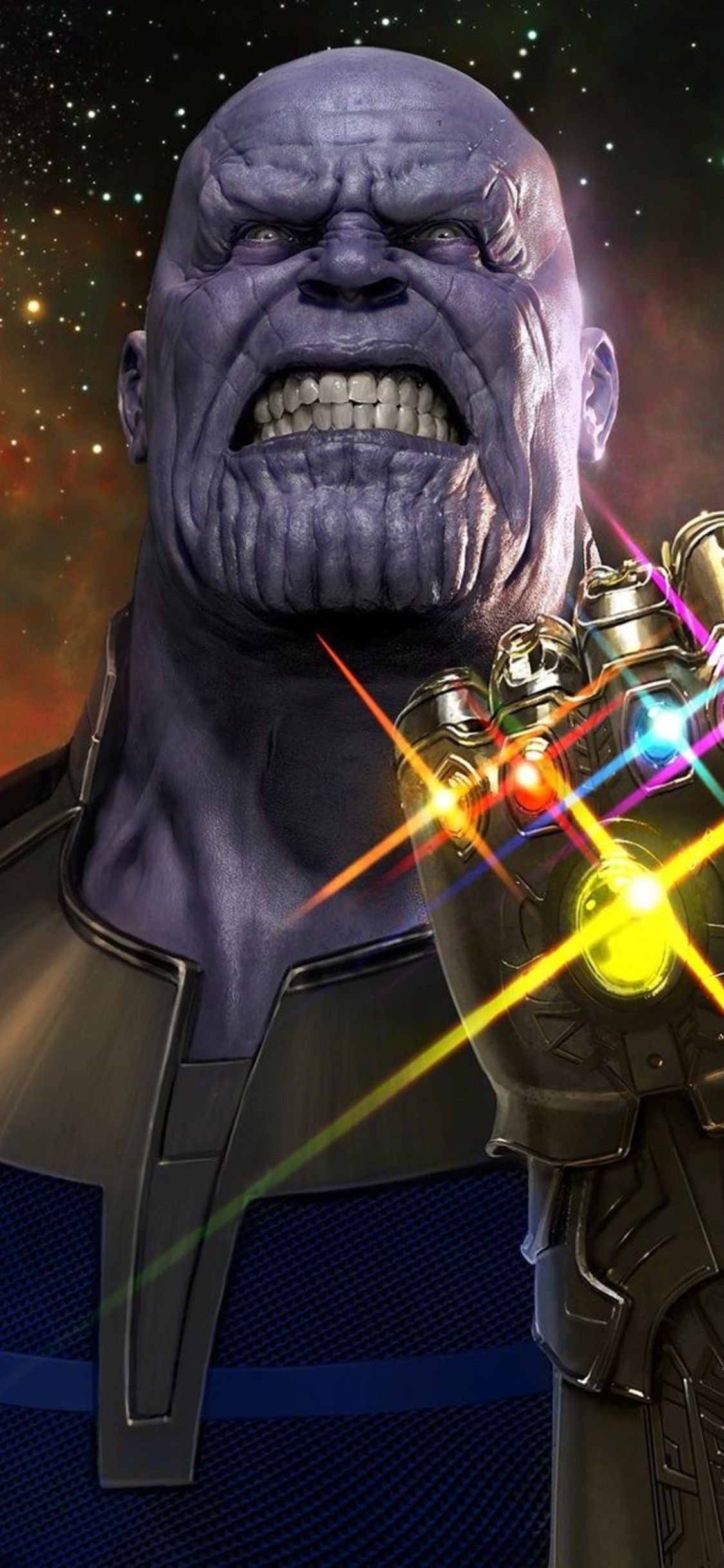Thanos iPhone Wallpaper Top Background