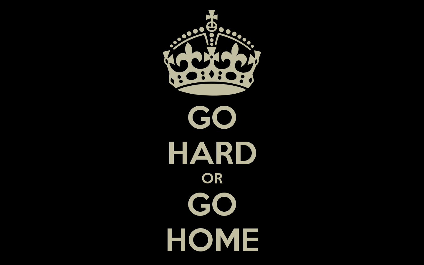 Go Hard Or Home Wallpaper Quotes