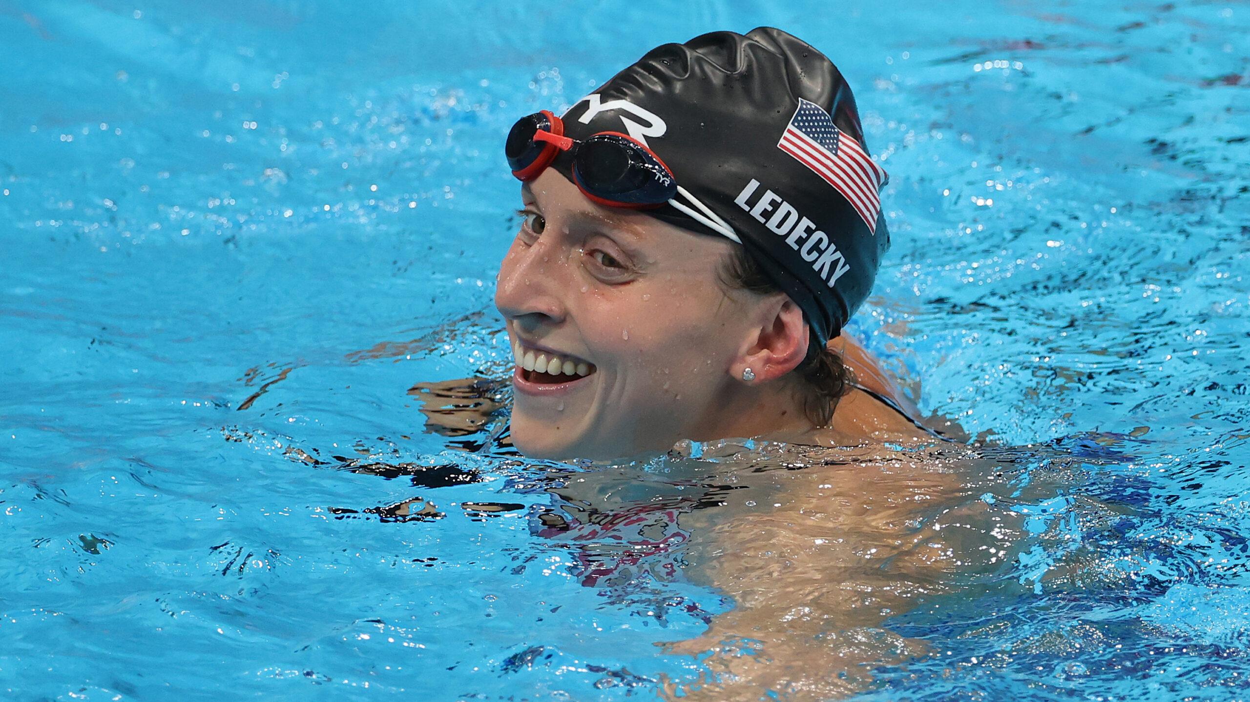 Usa S Katie Ledecky Three Peats And Wins Olympic Gold Again In