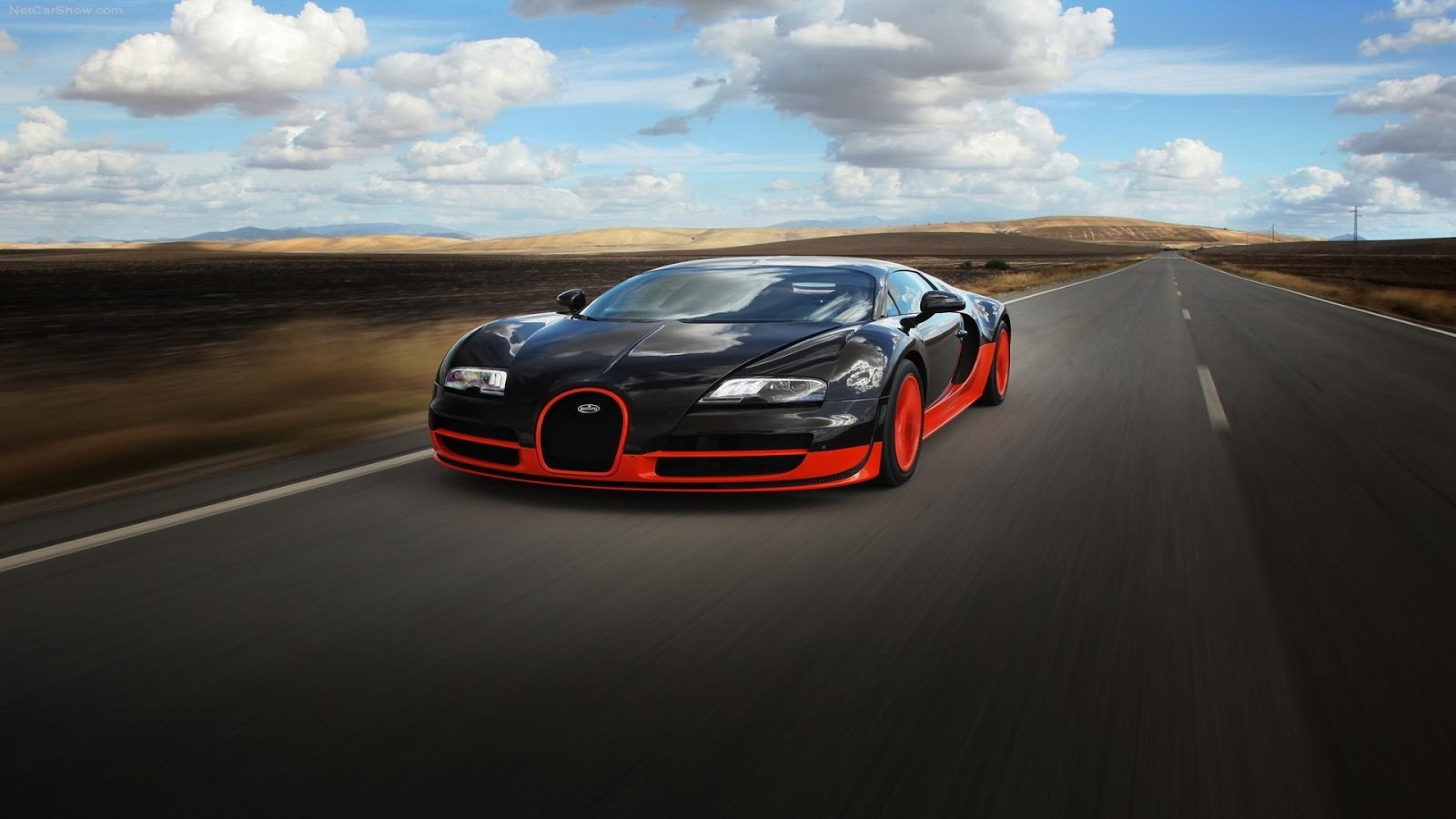 Bugatti Veyron Sports Cars Black HD Wallpaper 1080p