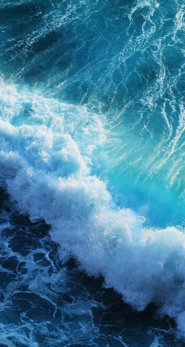 Ocean waves iphone wallpaper Iphone wallpapers Pinterest
