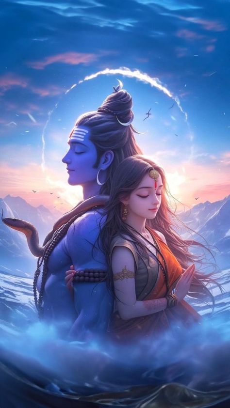 Shiv Parvati HD Wallpaper Lord Shiva