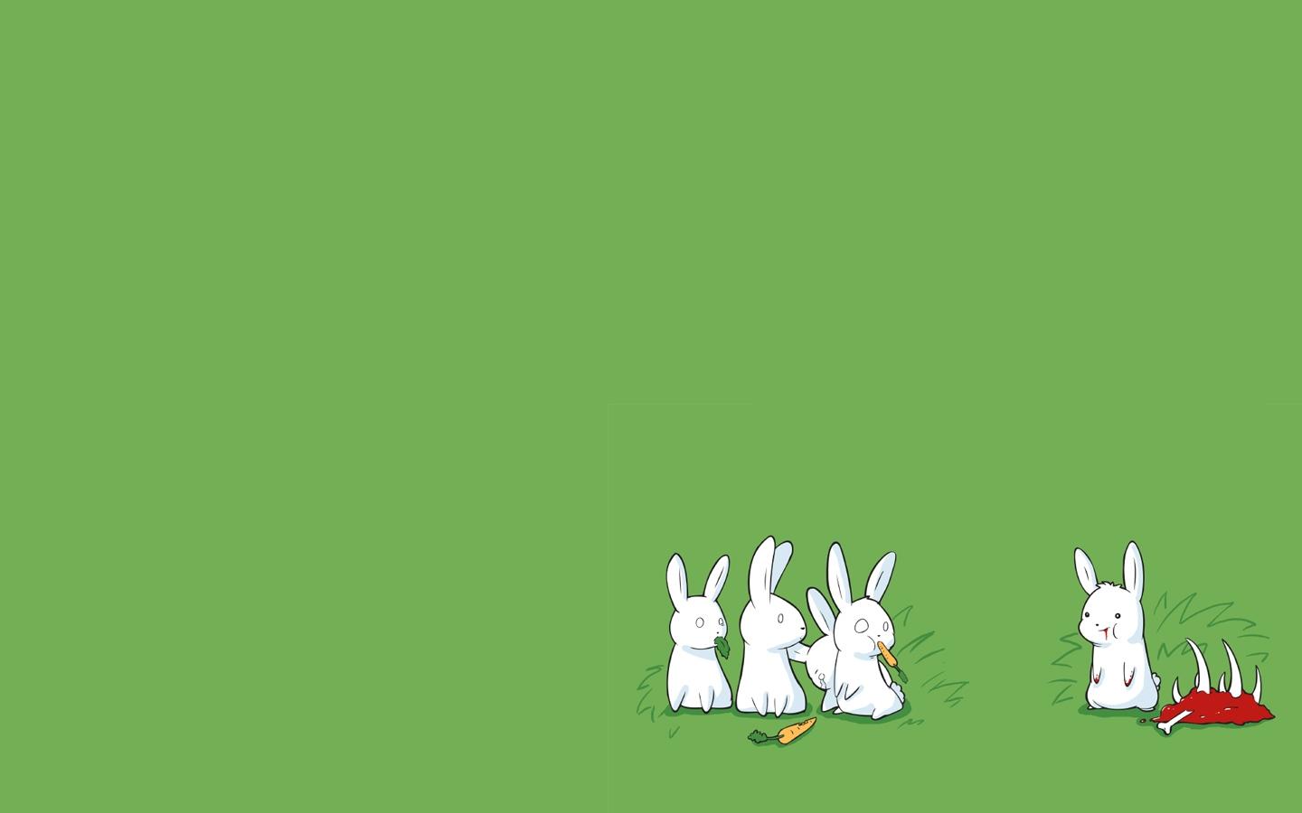 Happy Bunny Wallpaper