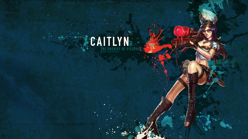 Caitlyn Wallpaper League Of Legends By Crazystars101 On