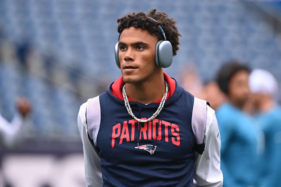 Christian Gonzalez Reveals Why He Likes Being A Patriot Despite The Wallpaper
