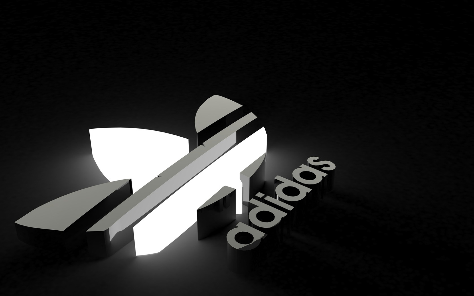 3d Adidas Logo Wallpaper