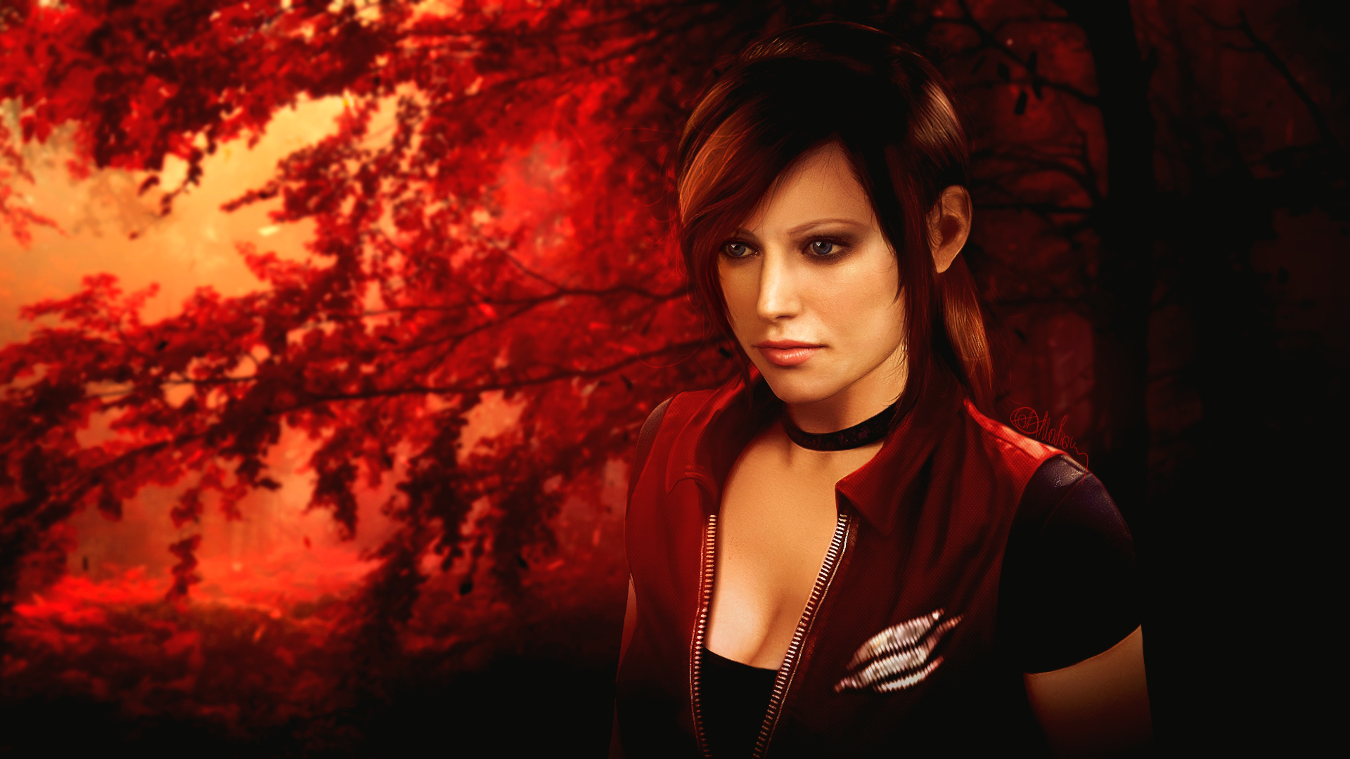 Photorealistic Claire Redfield By Push Pulse