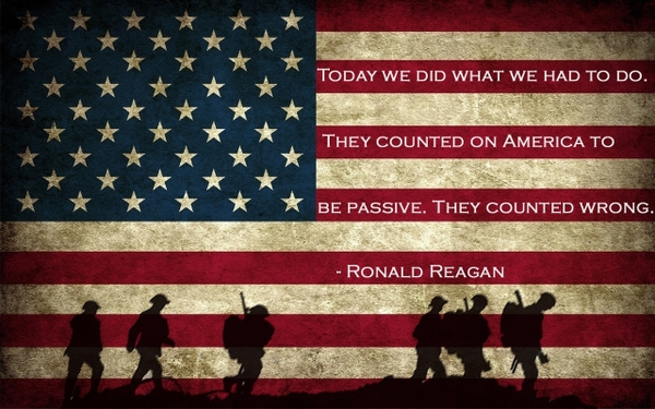 Ronald Reagan Flag Quotes