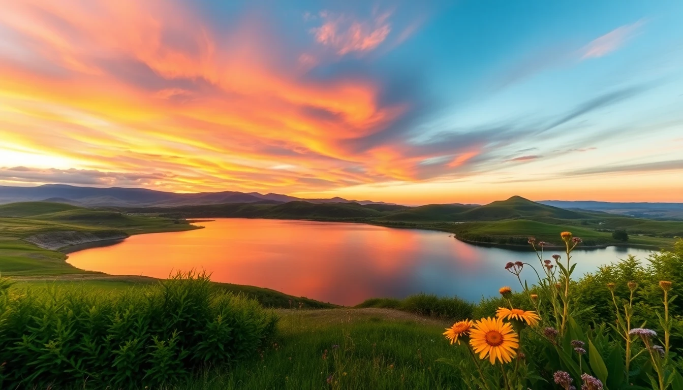 Beautiful Landscape Background Wallpaper