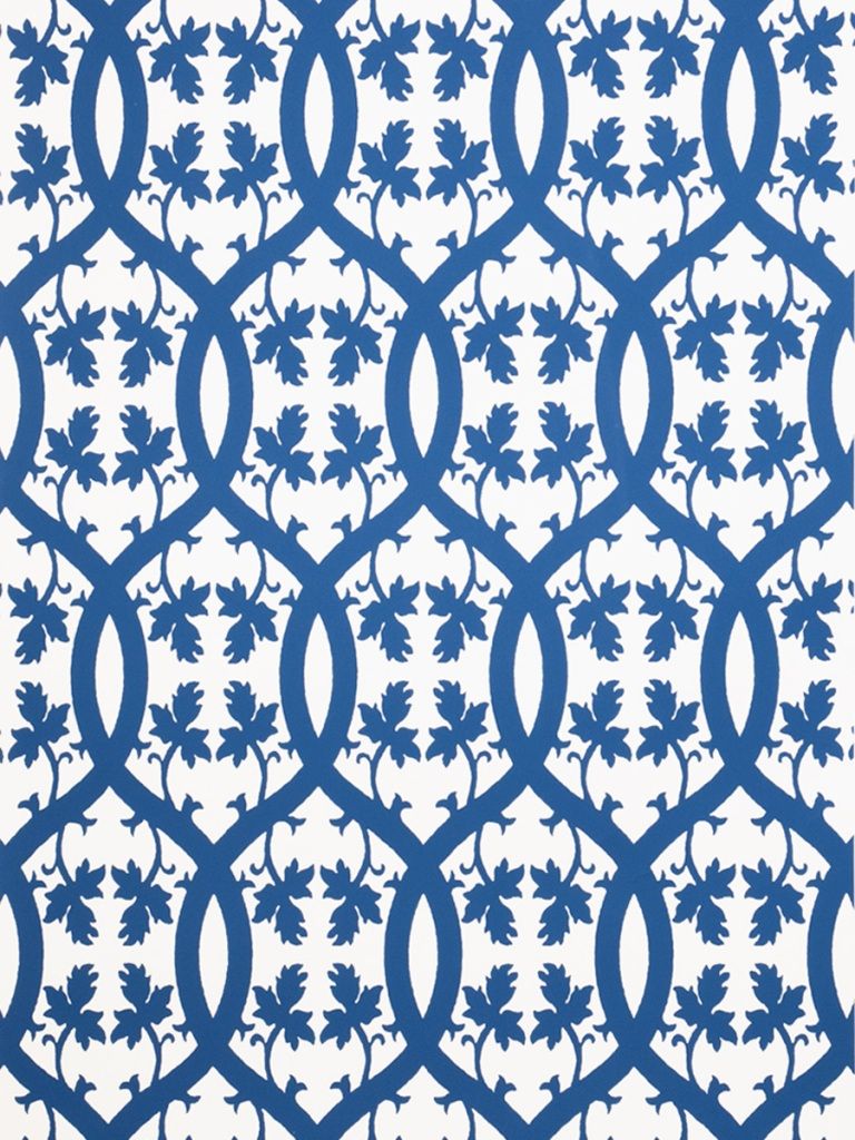 Stroheim Niccolo Wallcovering In Periwinkle With Image