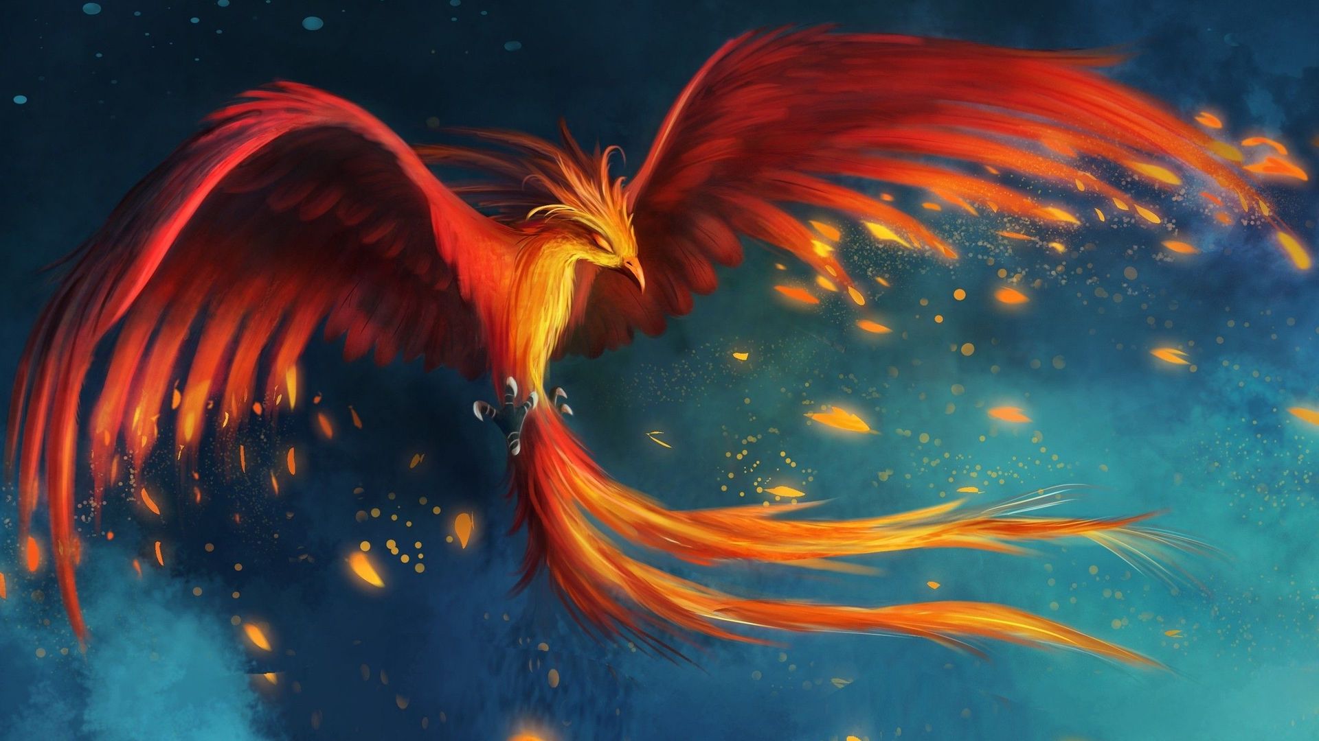 Fantasy Phoenix Wallpaper HD Hivewallpaper