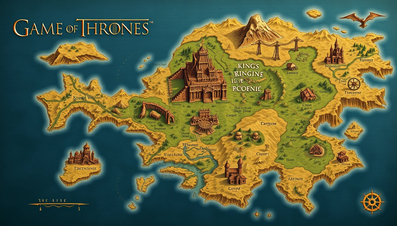 Game Of Thrones Map Wallpaper