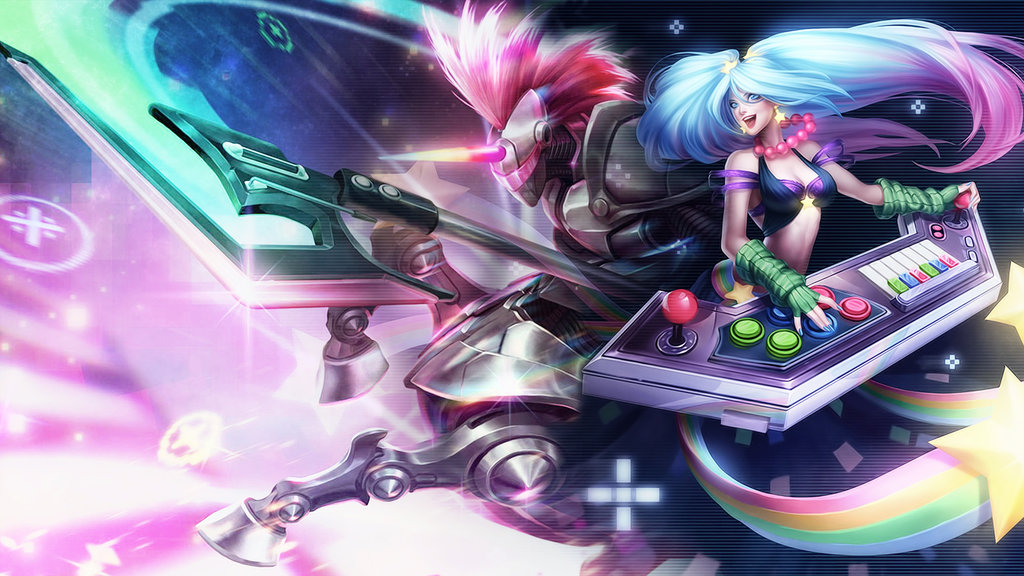 League Of Legends Arcade Wallpaper by iamsointense on