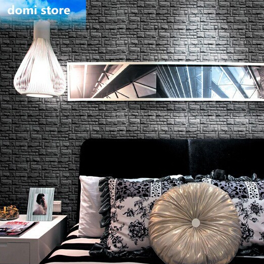 Buy 3d Wallpaper Stone Brick Design Background Wall Vinyl