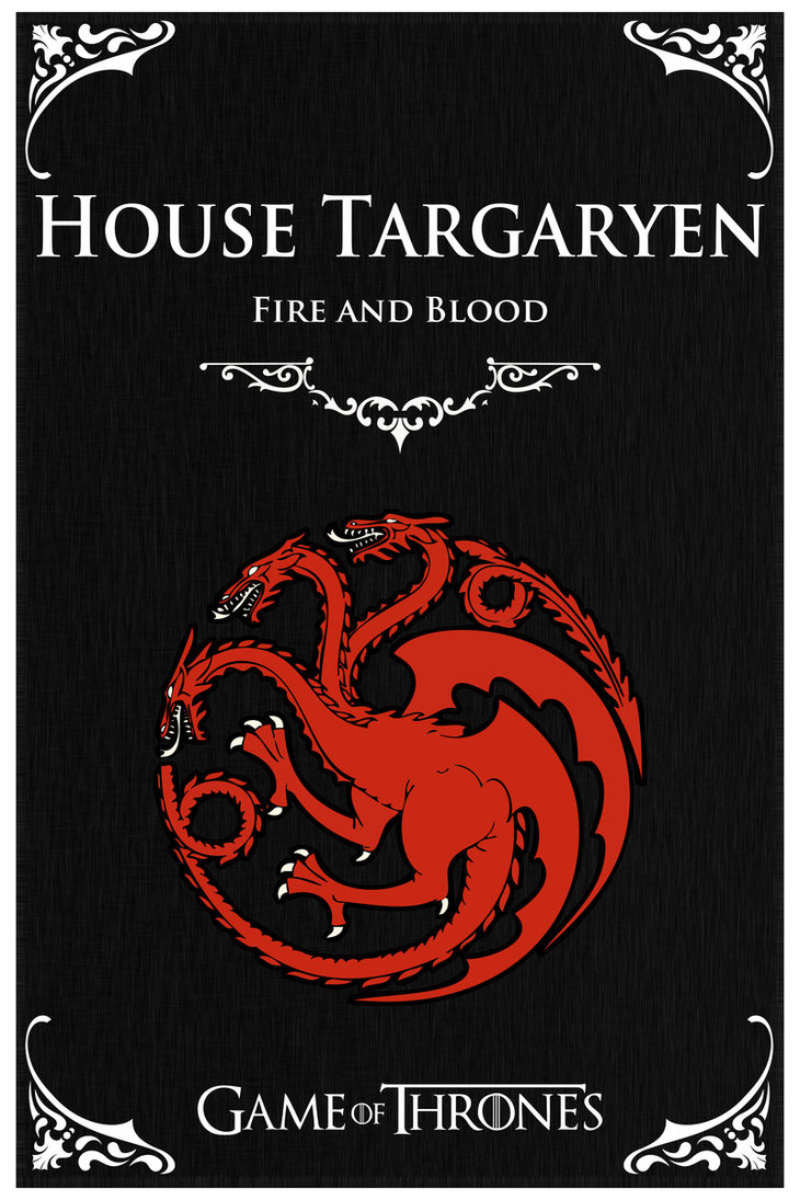 Game of Thrones House Targaryen by stanxv on