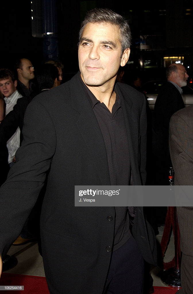 George Clooney During Intolerable Cruelty Premiere Red Carpet
