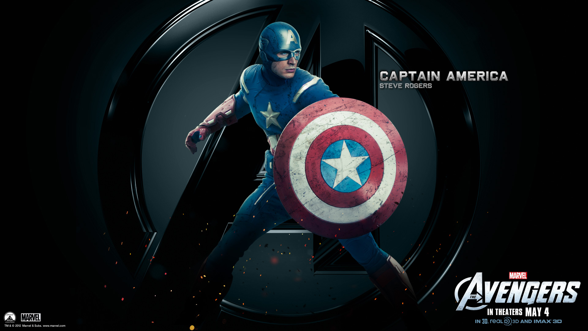  Marvels Avengers Wallpapers HD The Avengers Captain America HD 1920x1080