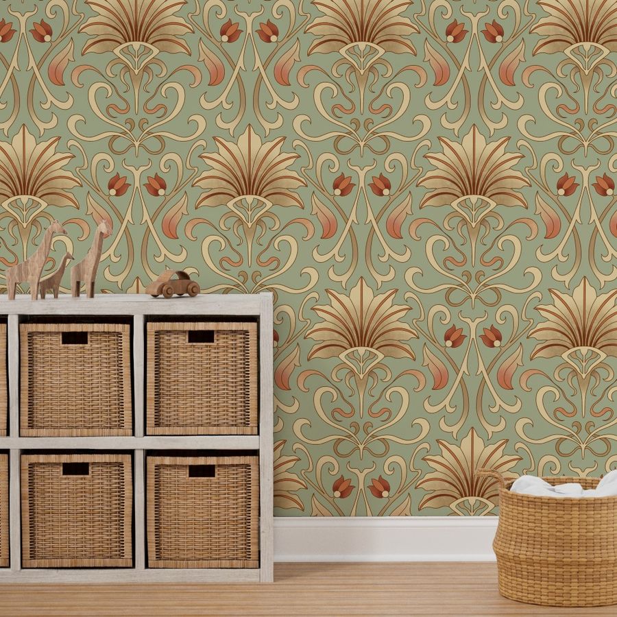 Art Nouveau Wallpaper