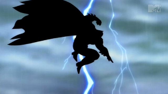  and Action Were In For A Show Kid   Animated Dark Knight Returns