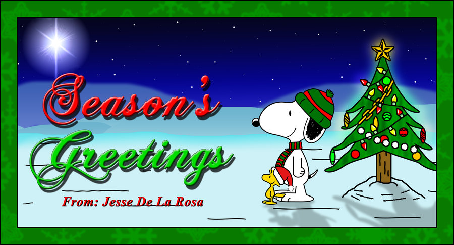 Christmas Snoopy Wallpaper And Woodstock