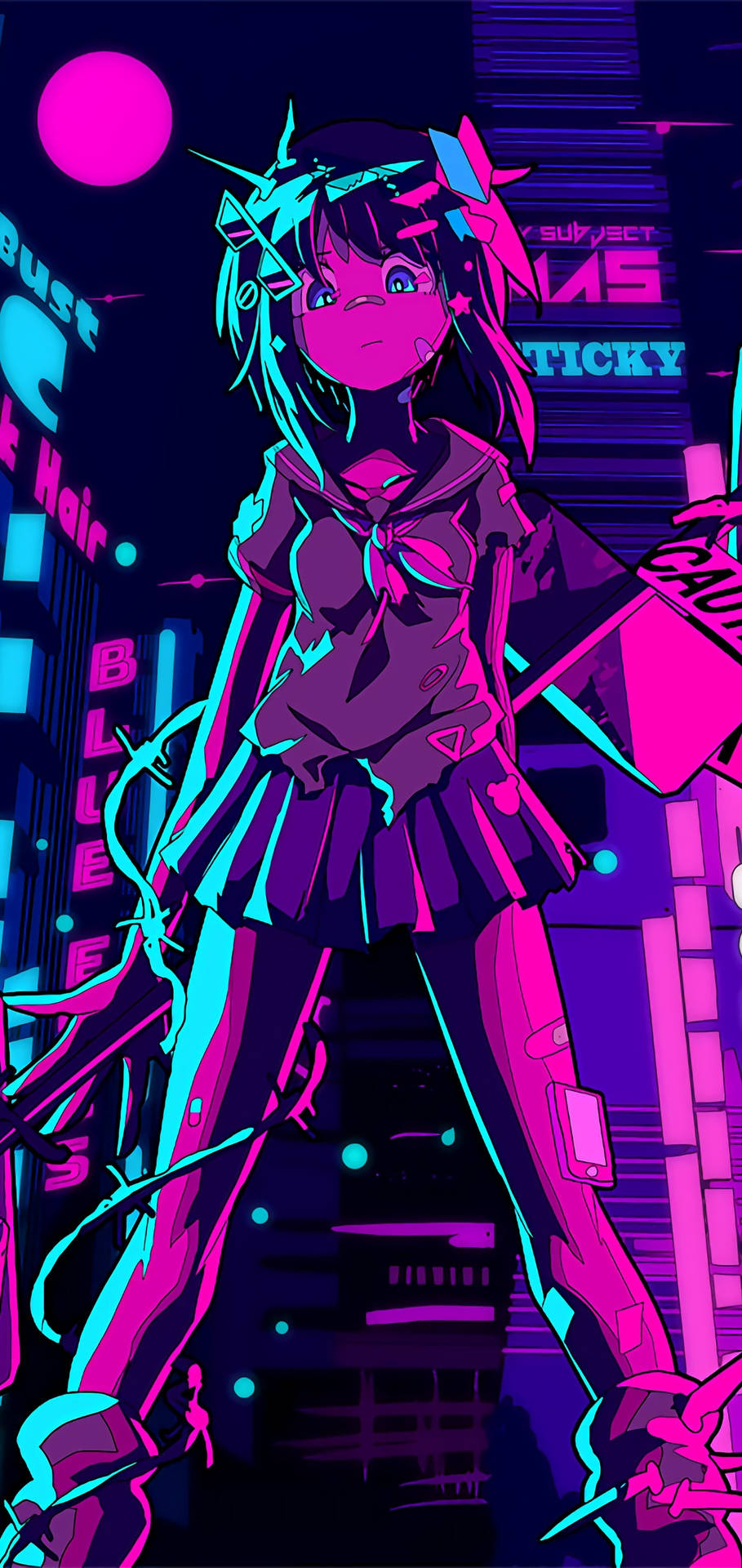 Anime Girl Phone Wallpaper