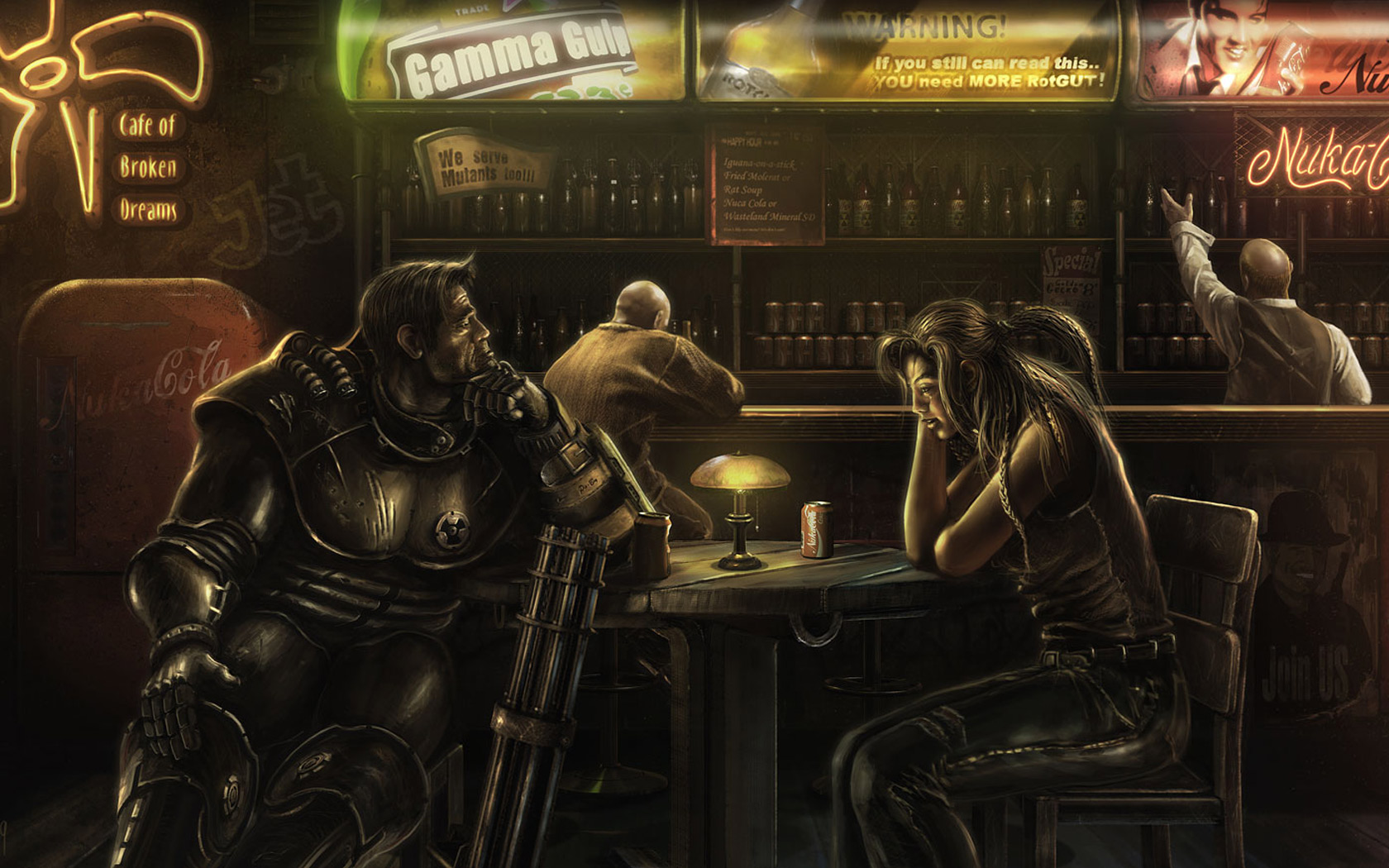 Fallout Puter Wallpaper Desktop Background Id