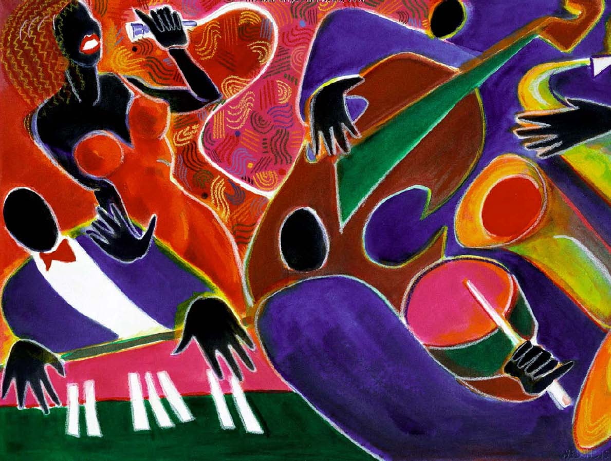 Jazz Art Wallpaper - WallpaperSafari