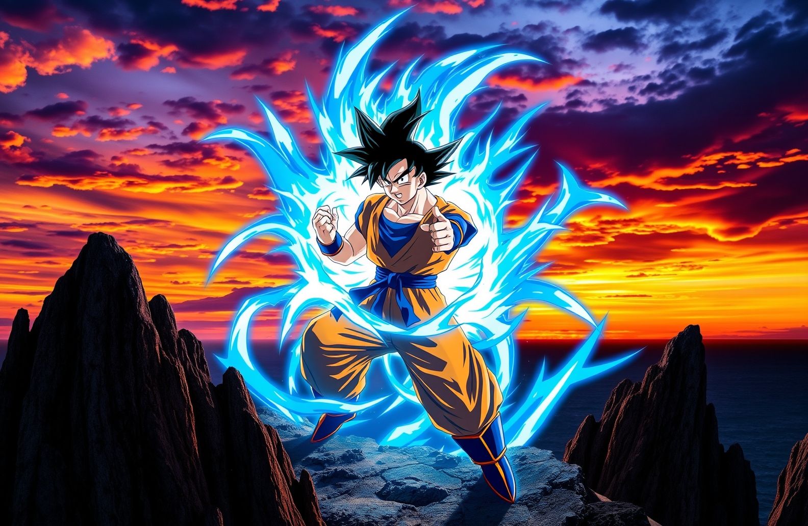 Goku Kamehameha Wallpaper