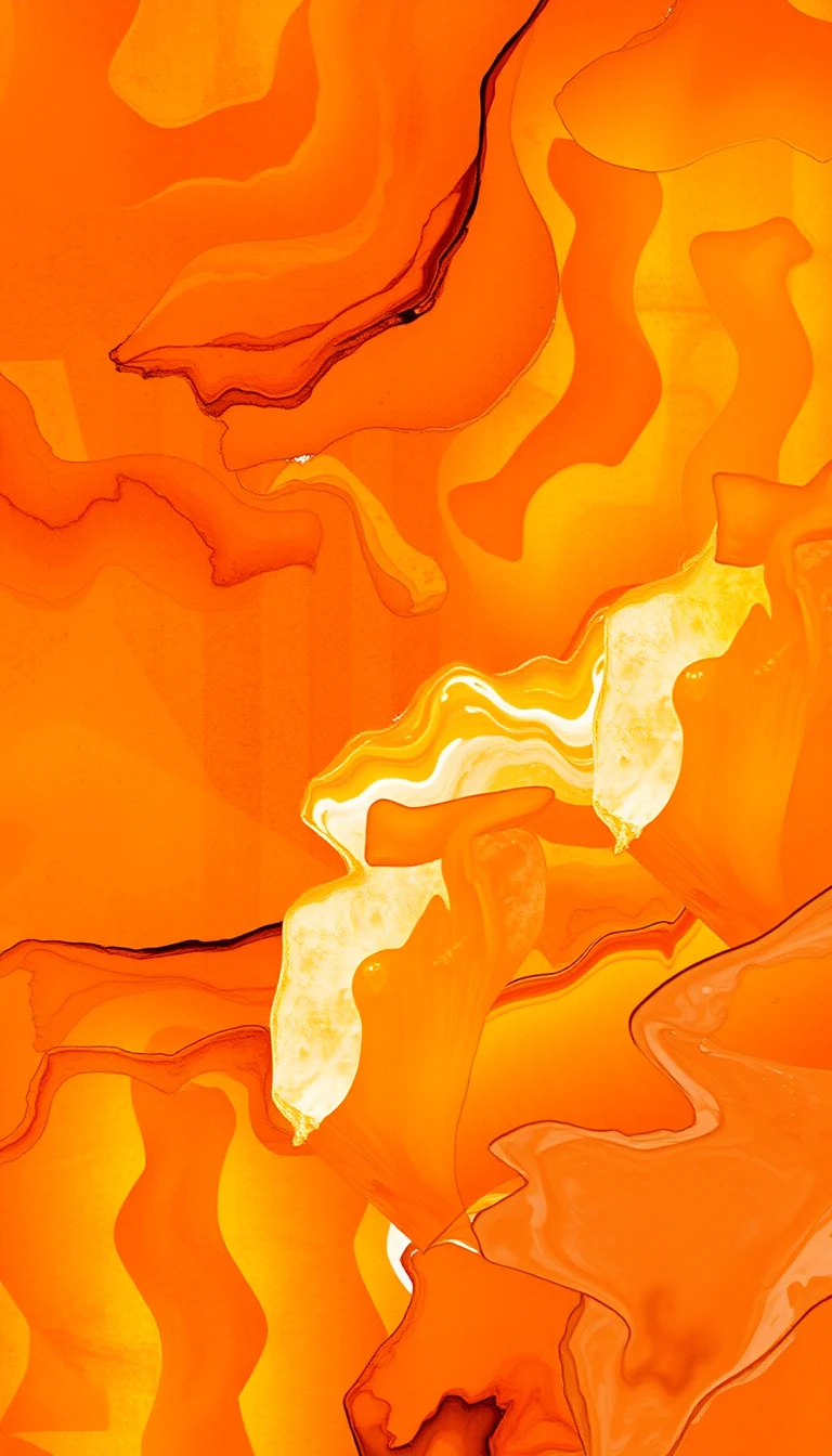 Abstract Orange Wallpaper