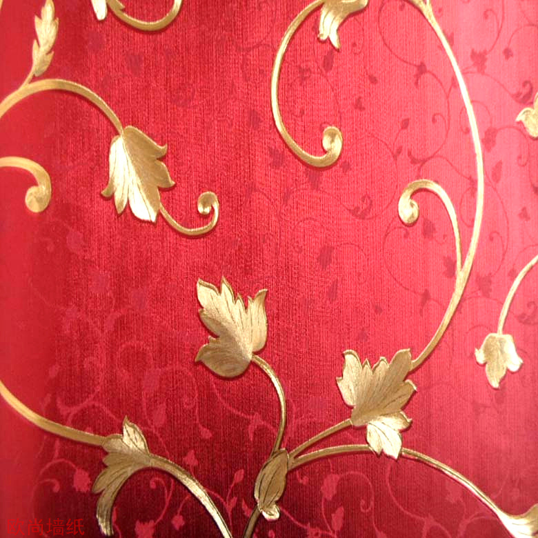 wallpaper high grade gold and silver foil wallpaper red wallpaper 780x780