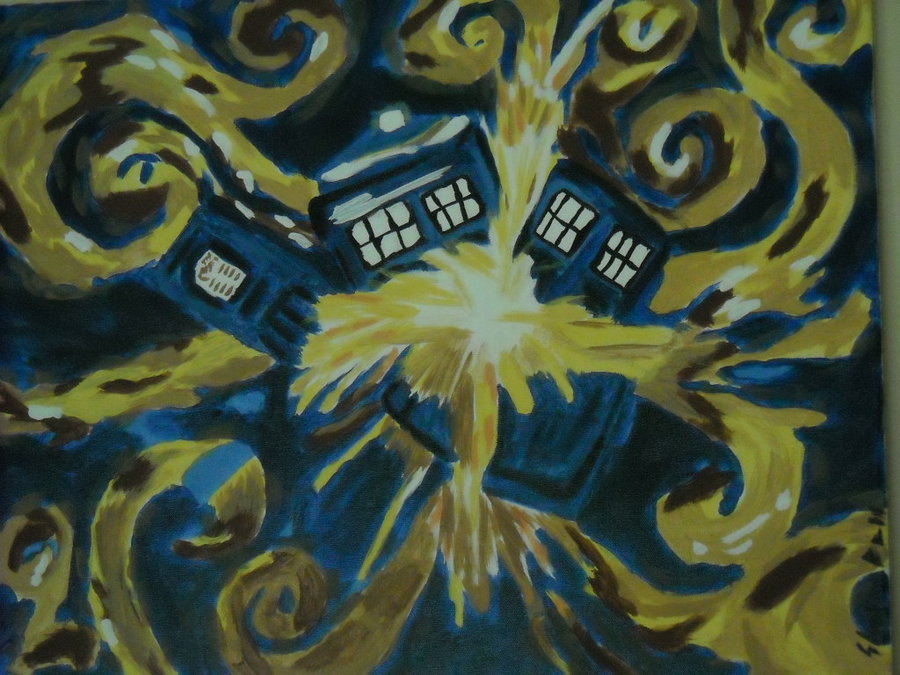 Exploding Tardis By 10tHDr4evr