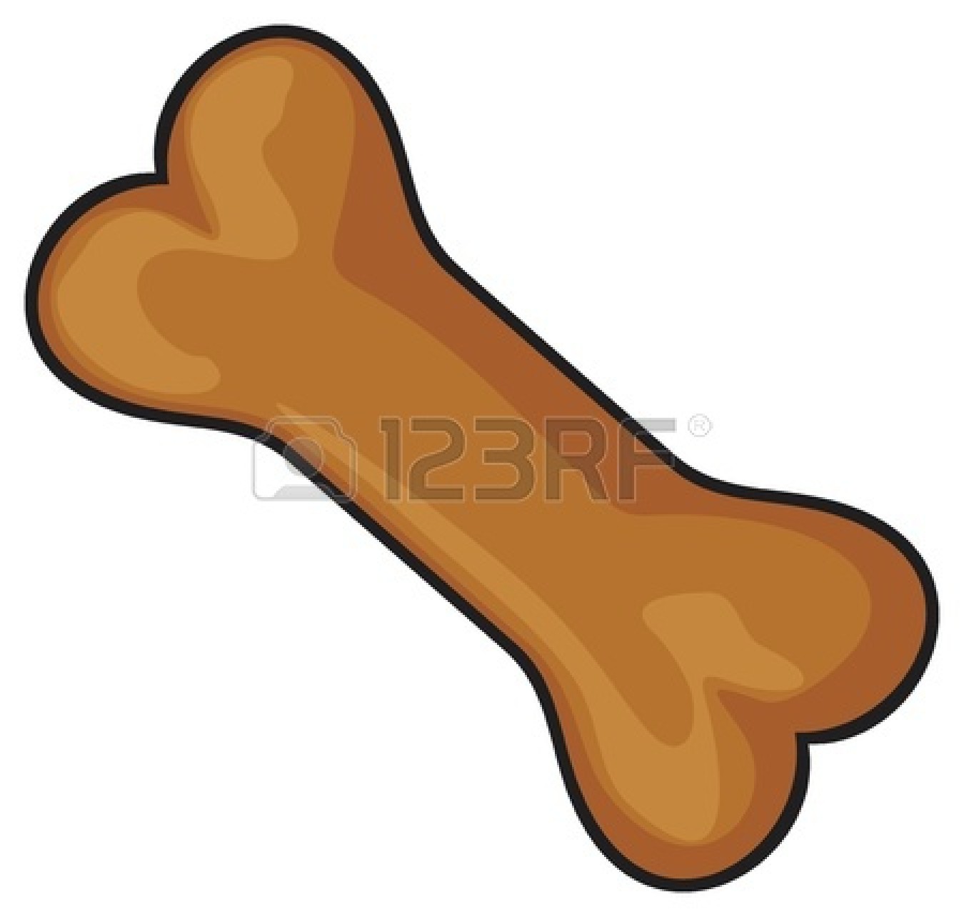Dog Bone Border Clip Art Cookie Shaped