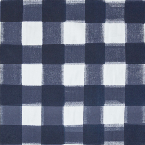 Check Fabric A Classic Re Invented In Shades Of Navy Colors