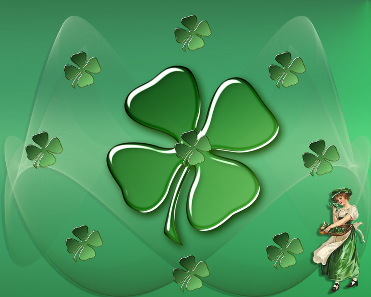 Shamrocks Wallpaper