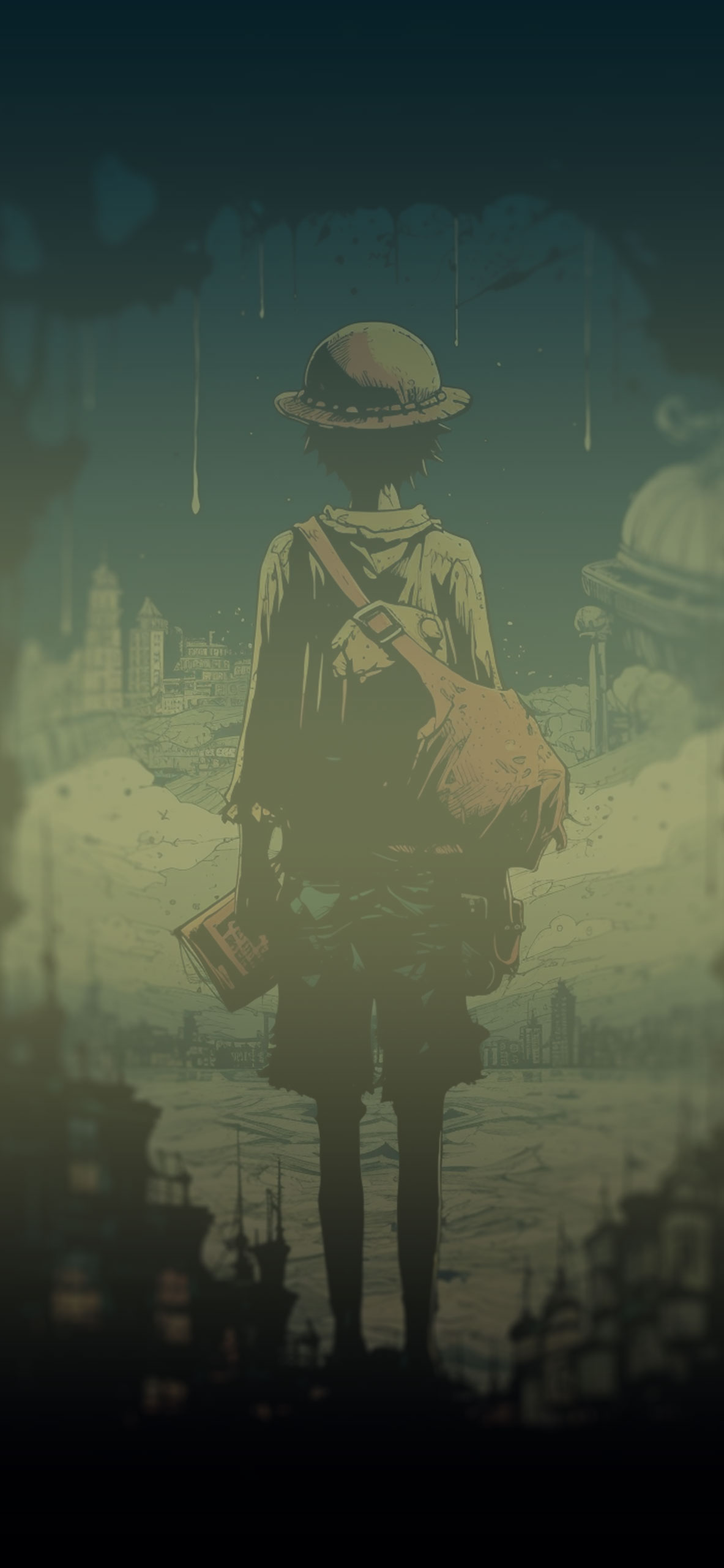 One Piece Luffy Art Wallpaper