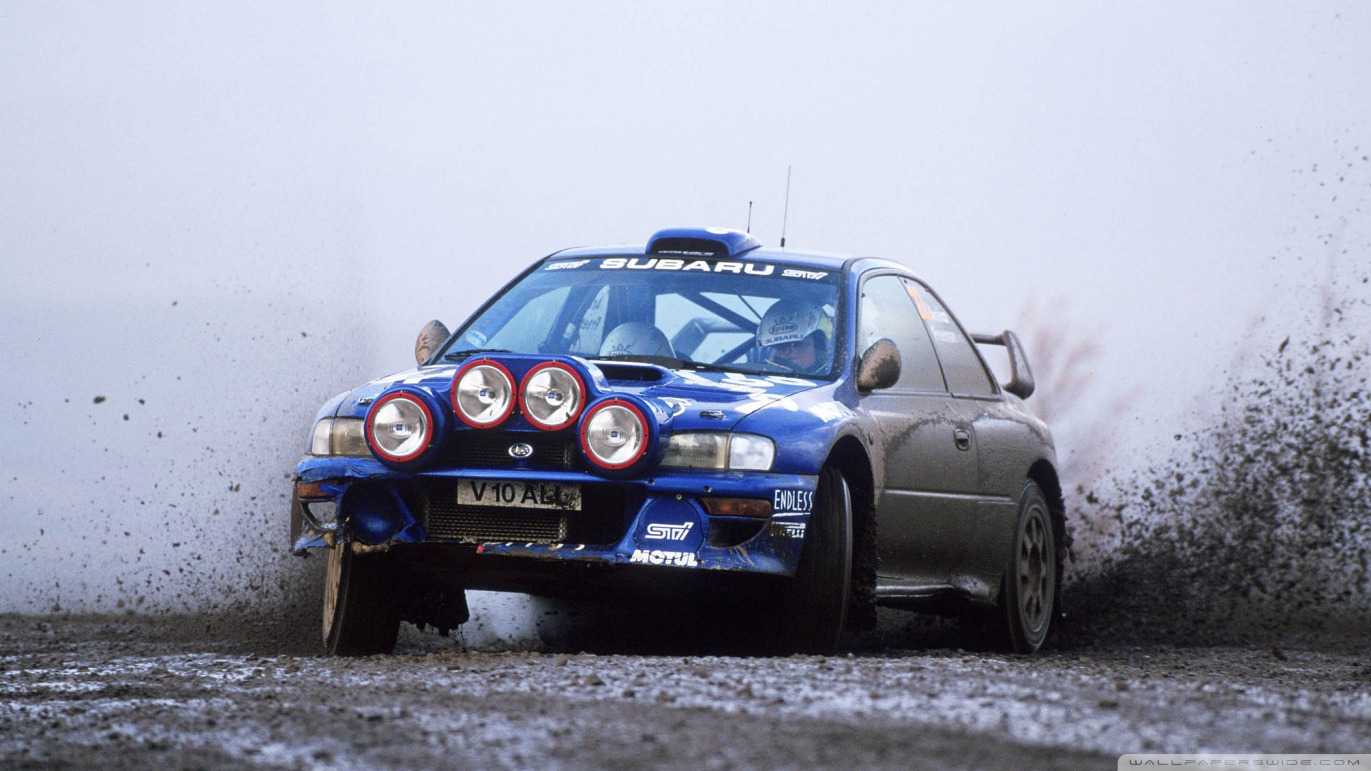 Subaru Impreza Rally Car Wallpaper