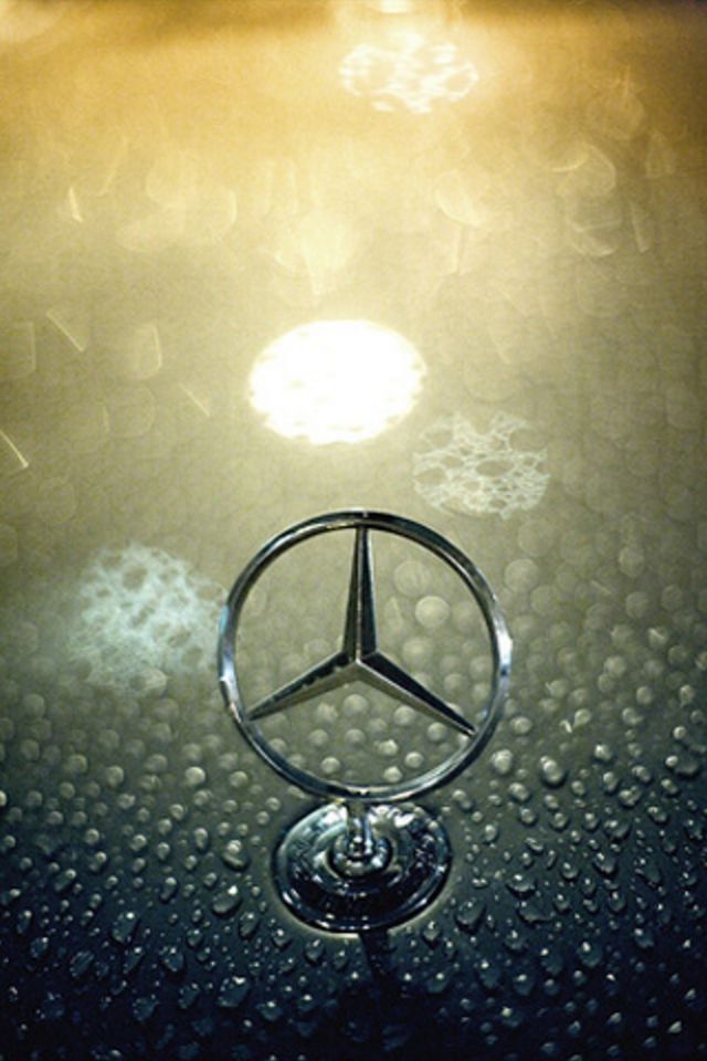 Mercedes Benz Logo iPhone Wallpaper HD