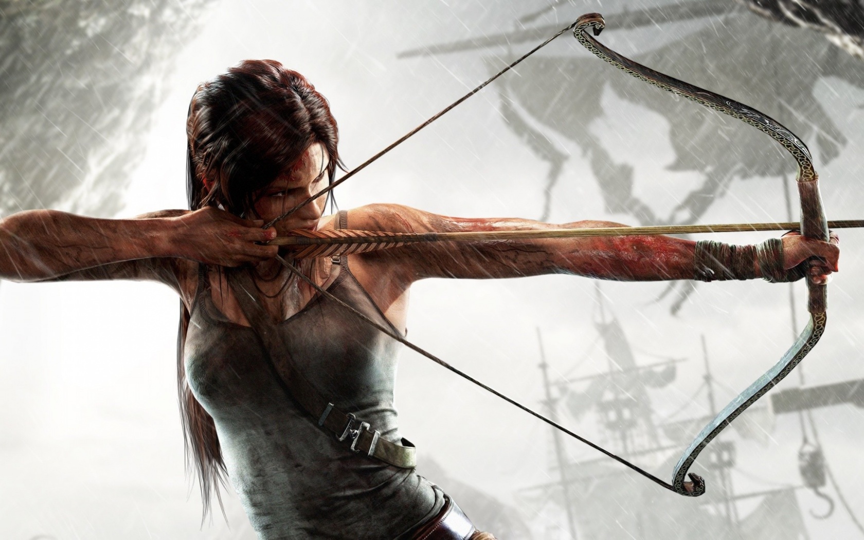1680x1050 Lara Croft Tomb Raider 2013 desktop PC and Mac wallpaper