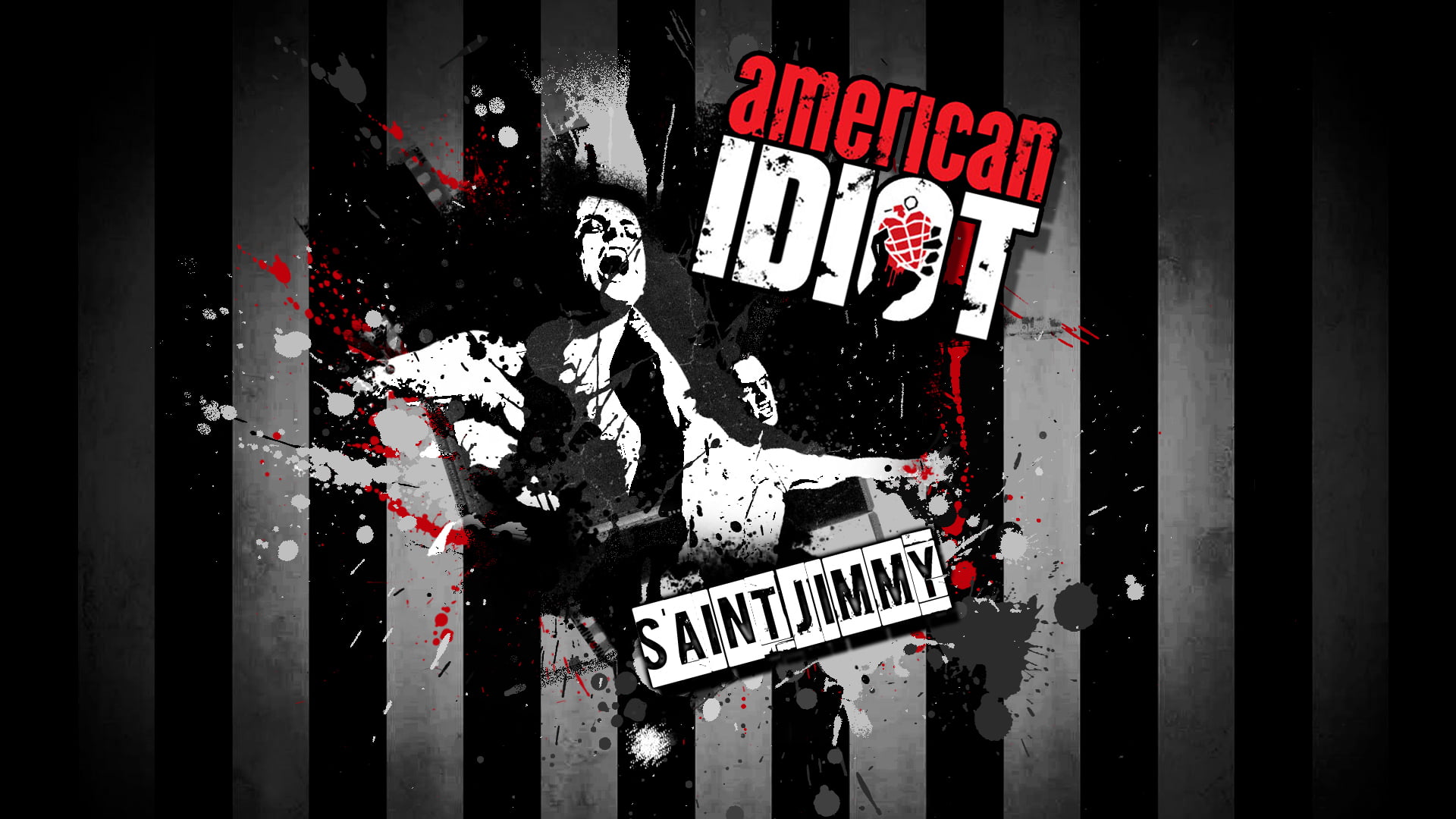 HD Wallpaper American Idiot Saint Jimmy Music Punk