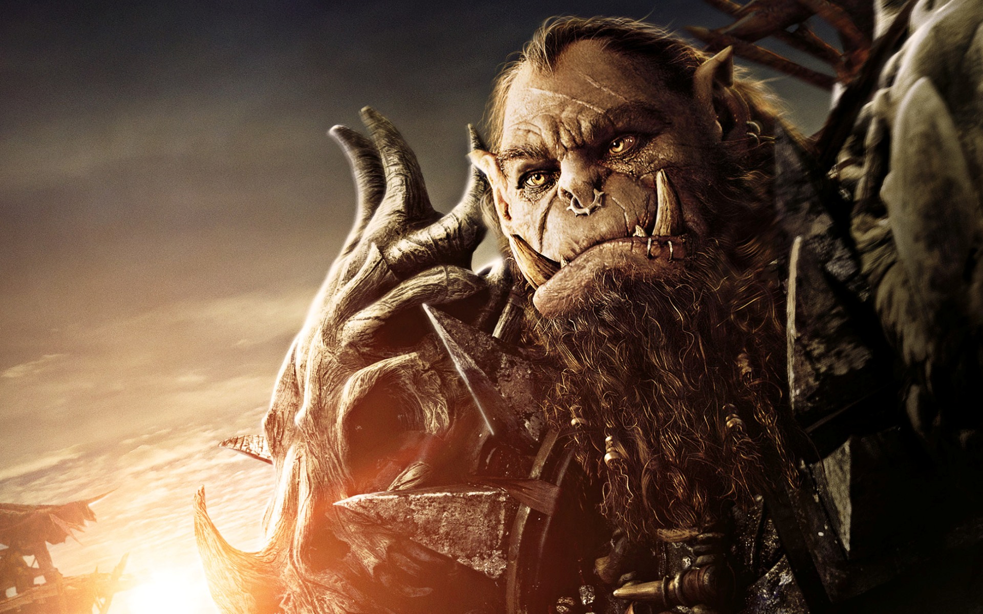 Blackhand The Destroyer Warcraft Beginning Poster Wallpaper