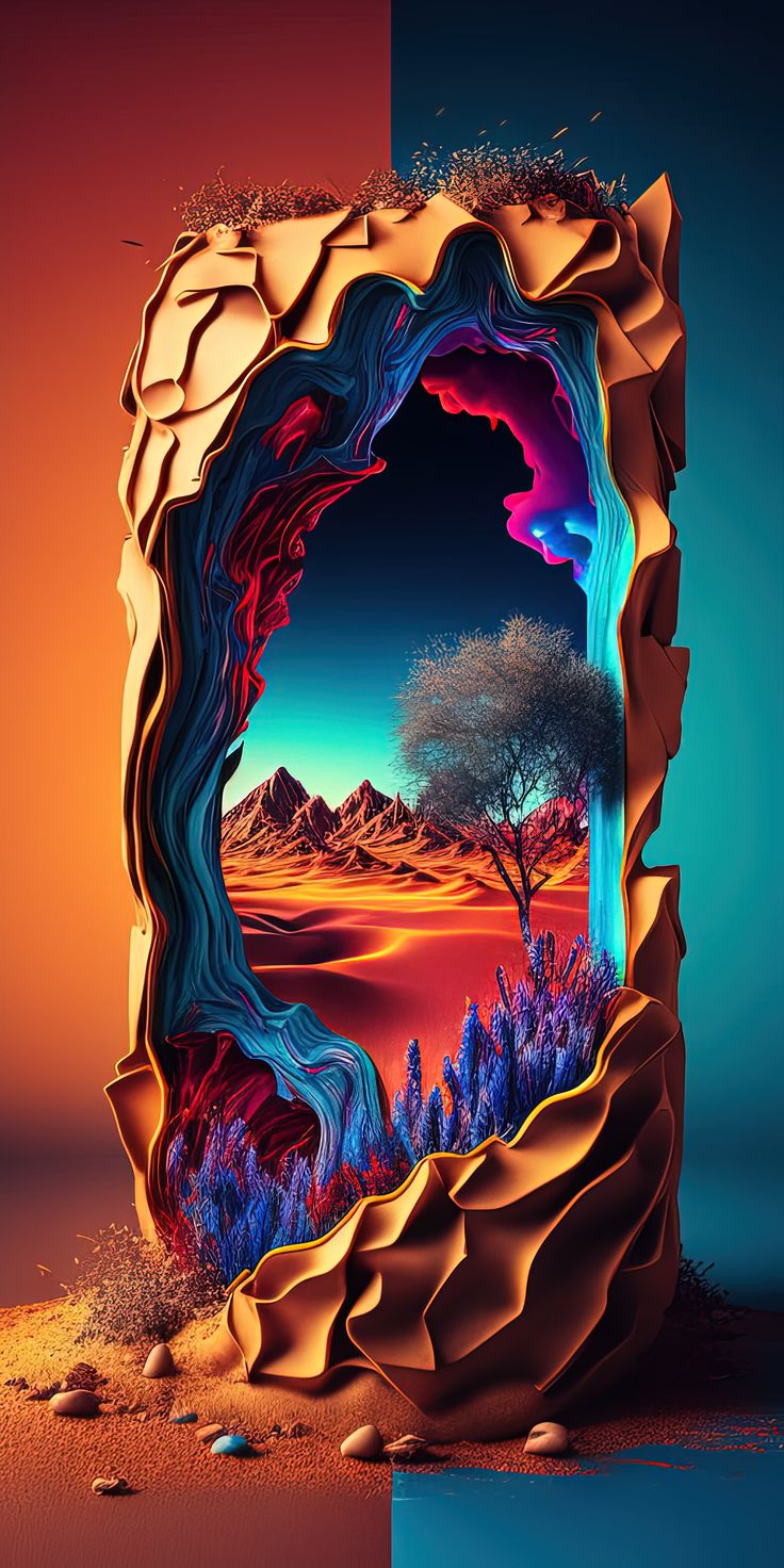 Half And Wallpaper