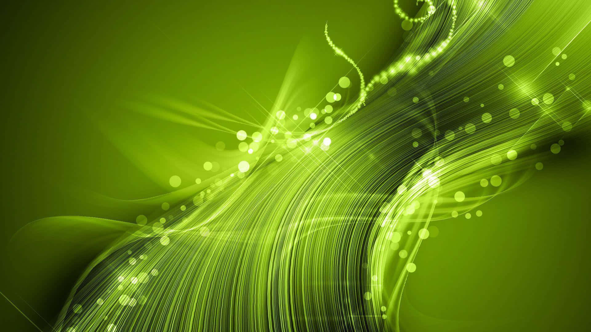 Green Led Wallpaper