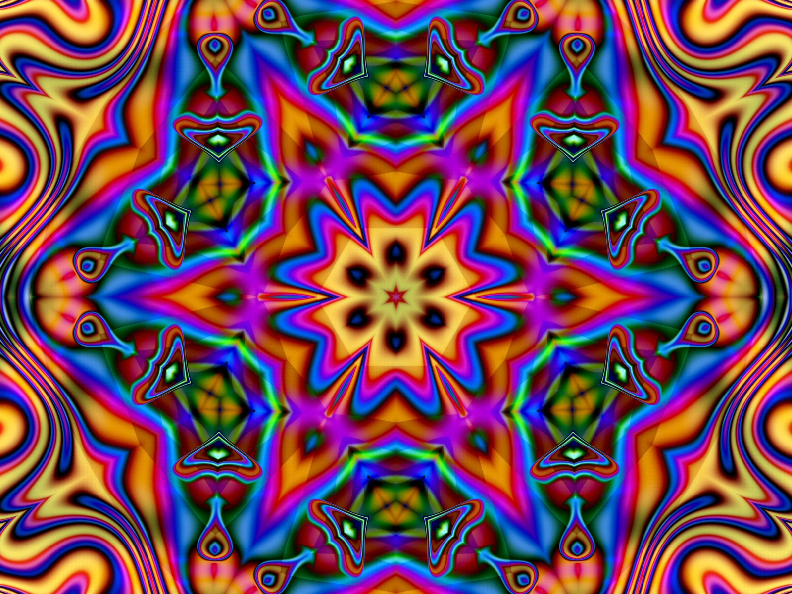 Psychedelic Vision By Thelma1