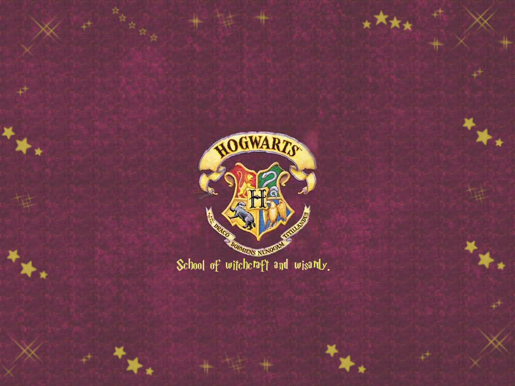 Hogwarts House Crest Desktop Wallpaper