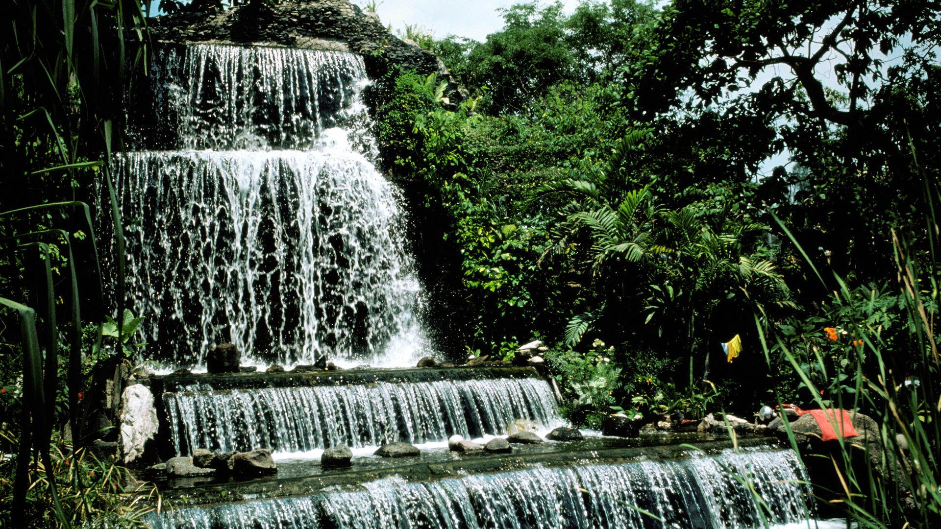 Background Philippines Manila Background Waterfall Laptop Desktop